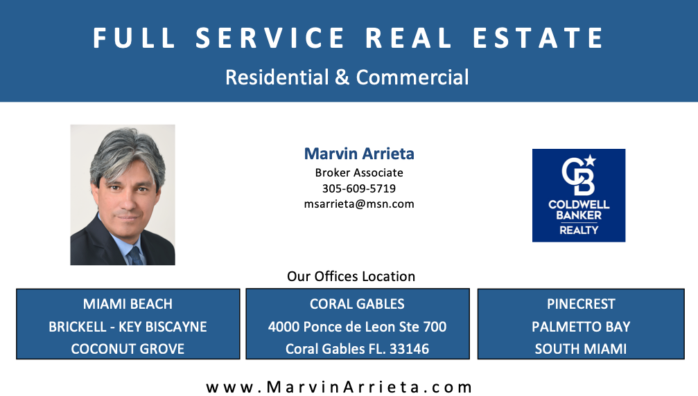 Coldwell Banker Realty - Coral Gables Marvin Arrieta