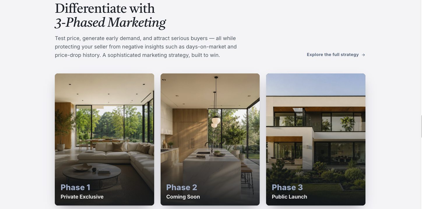 Differentiate with 3-Phased Marketing